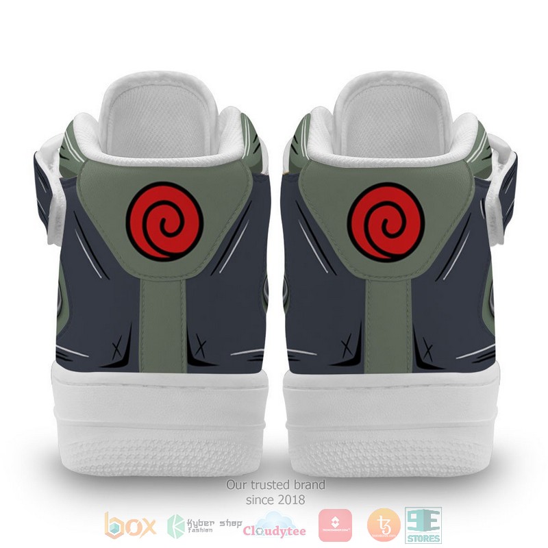 Leaf Village Costume Naruto Anime High Air Force Shoes 1 2 3