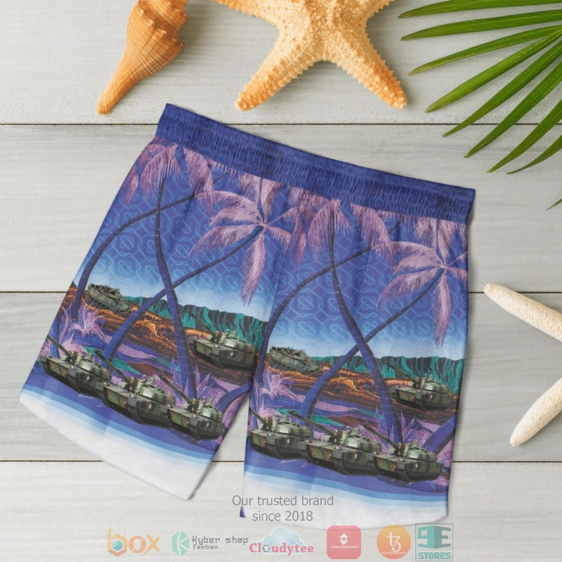 Leclerc French Army Hawaiian Shirt Shorts 1 2 3 4 5 6 7
