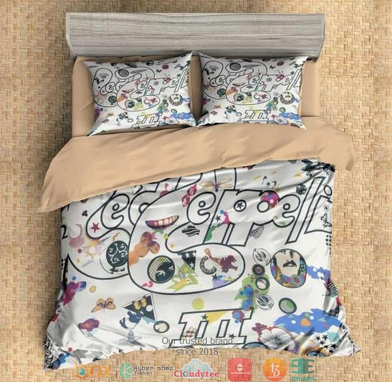 Led Zeppelin Duvet Cover Bedroom Set