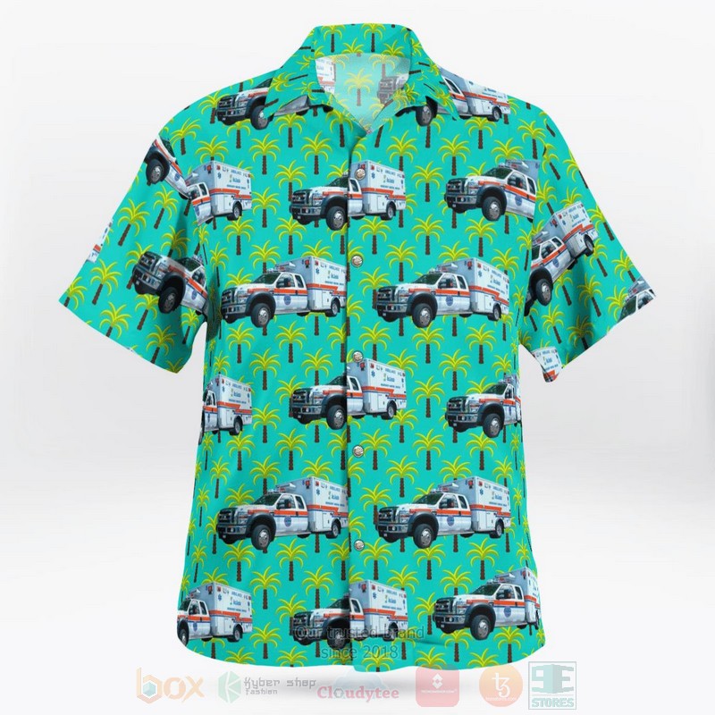 BEST Lee County Emergency Medical Services, Florida Paramedic Unit 3D Aloha Shirt 2 BEST Lee County Emergency Medical Services, Florida Paramedic Unit 3D Aloha Shirt word3