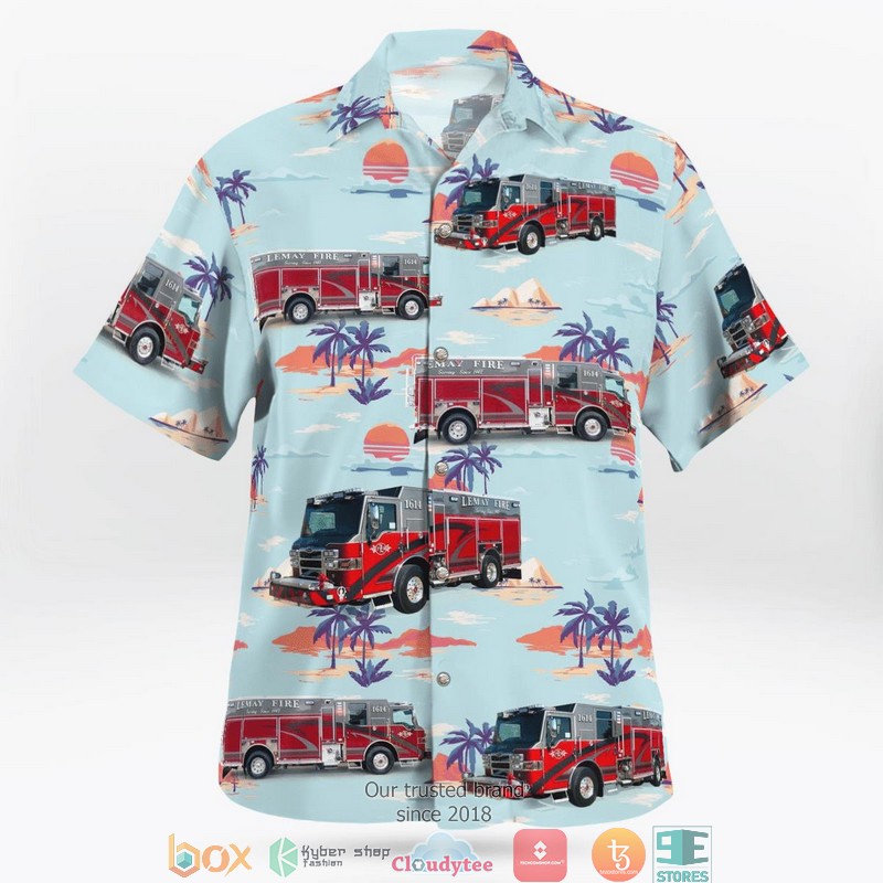 NEW Lemay Fire Protection District Hawaii Shirt 2