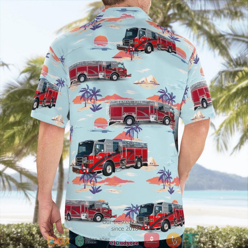 NEW Lemay Fire Protection District Hawaii Shirt 4