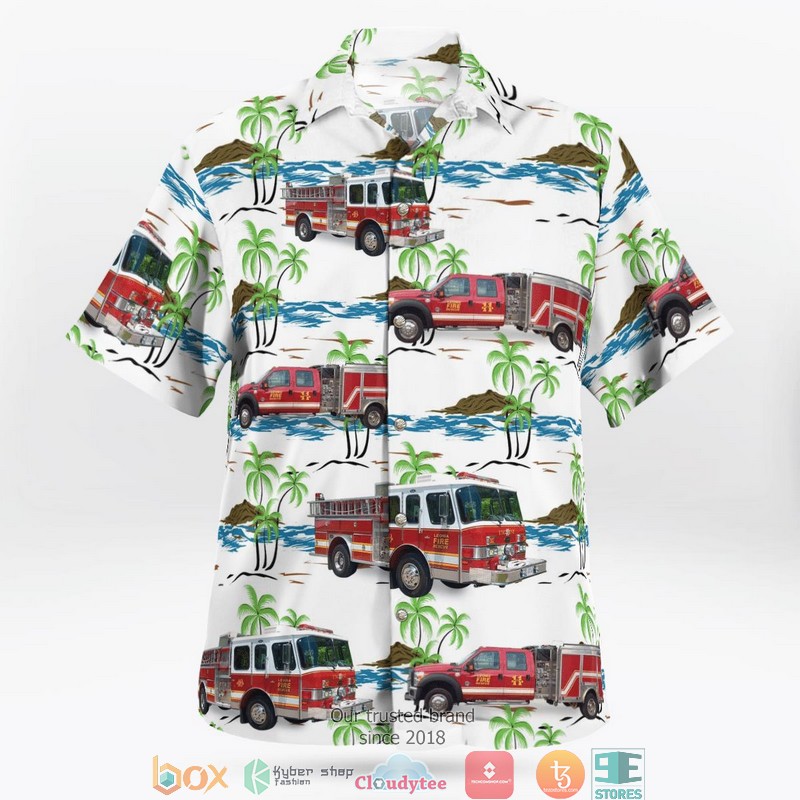 NEW Leoma Tennessee Leoma Fire & Rescue Hawaii Shirt 5