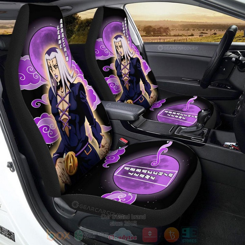 Leone Abbacchio JoJos Bizarre Adventure Bizarre Adventure Anime Car Seat Cover