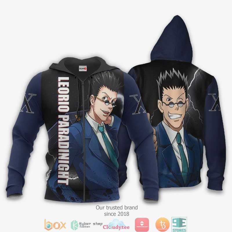 Leorio HxH Anime 3d Hoodie, Bomber jacket 1 Leorio HxH Anime 3d Hoodie Bomber jacket