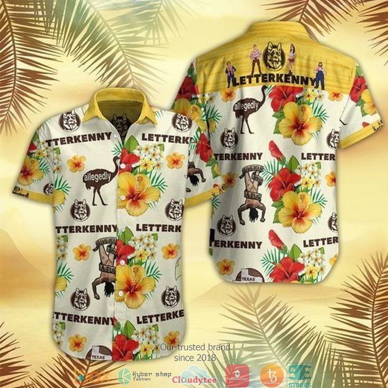Letterkenny Short Sleeve Hawaiian Shirt 1 Letterkenny Short Sleeve Hawaiian Shirt
