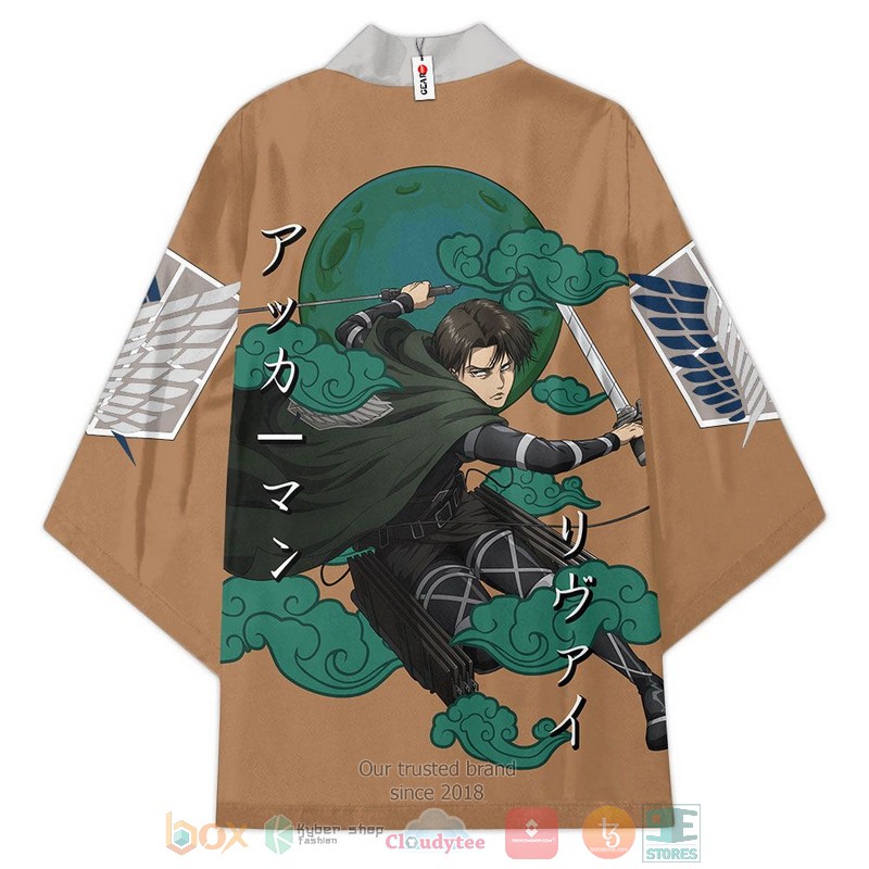 NEW Levi Ackerman Anime Attack On Titan 3D Full Printed Kimono 4 Levi Ackerman Anime Attack On Titan Kimono 1 2 3