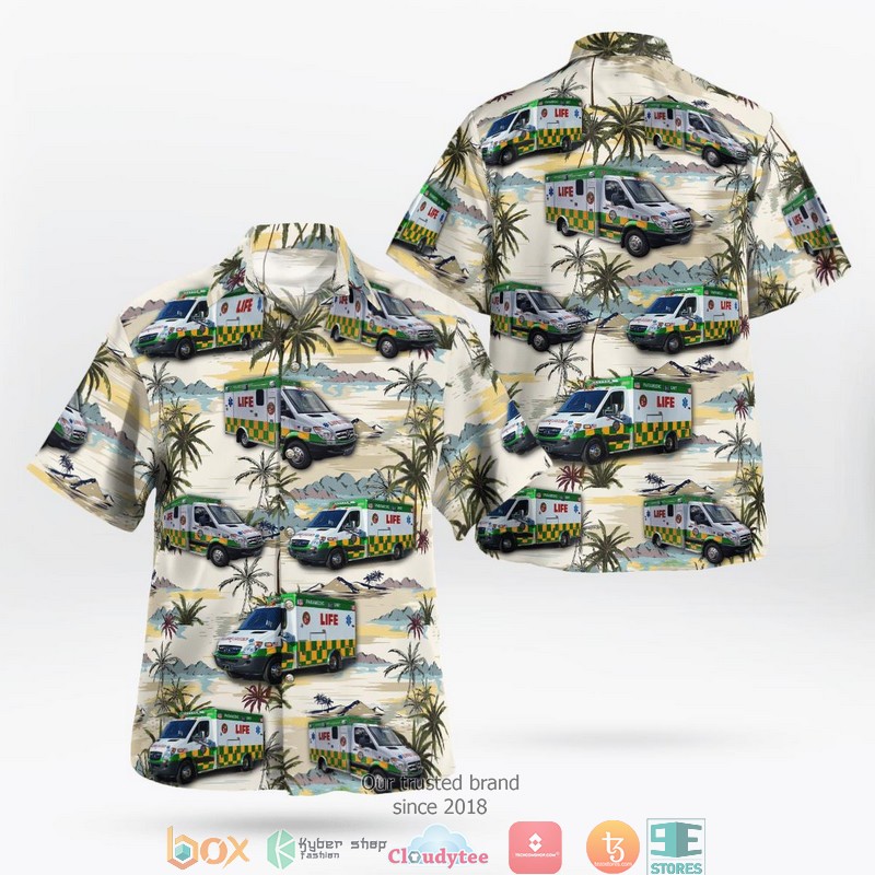 Life EMS Ambulance Hawaii 3D Shirt