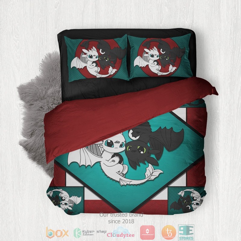 Light Fury Bedding Set