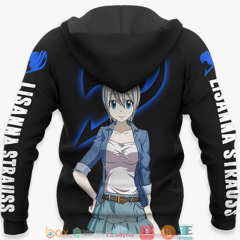 Lisanna Strauss Fairy Tail Anime Merch 3d Hoodie Bomber jacket 1 2 3 4