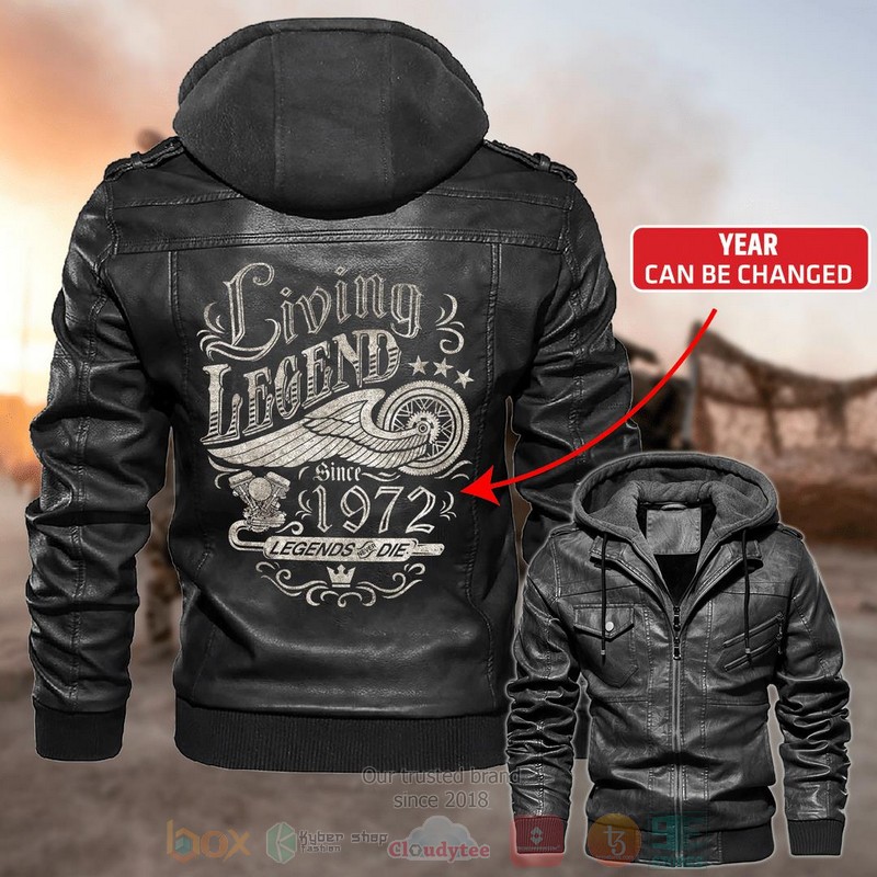 BEST Living Legend Since 1972 Legends Never Die Custom Year Zipper Jacket Leather 7 Living Legend Since 1972 Legends Never Die Custom Year Leather Jacket