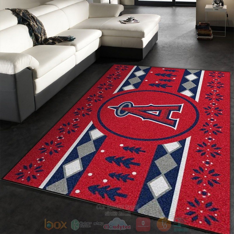Los Angeles Angels MLB Area Rugs