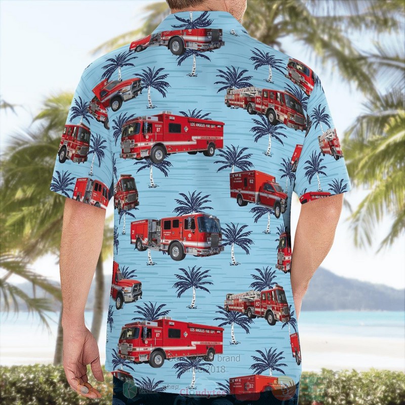 BEST Los Angeles, California, Los Angeles Fire Department 3D Aloha Shirt 2 BEST Los Angeles, California, Los Angeles Fire Department 3D Aloha Shirt word2