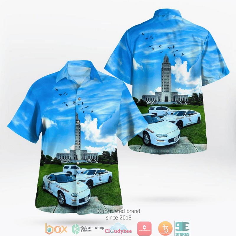 Louisiana State Police Hawaii 3D Shirt 2 Louisiana State Police Hawaii 3D Shirt