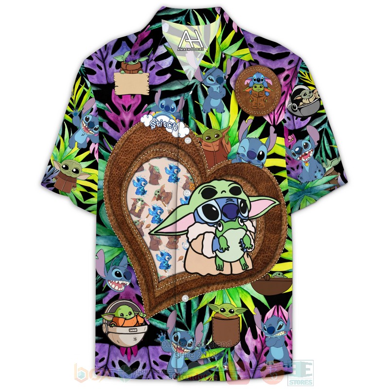 Love Bavy Yoda Star Wars Cutes Hawaiian Shirt