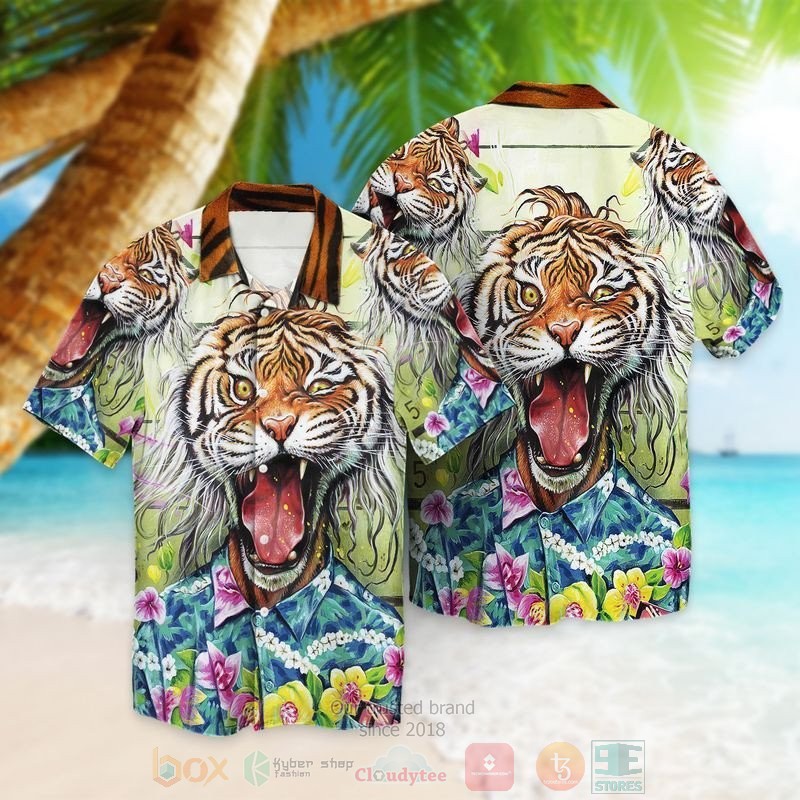 BEST Love Tigger All Over Print Aloha Shirt 1 Love Tigger Short Sleeve Hawaiian Shirt
