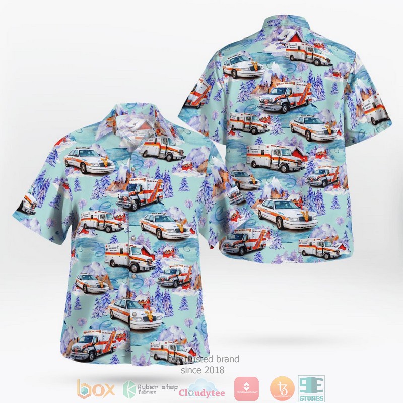 NEW Lower Somerset EMS Hawaii Shirt