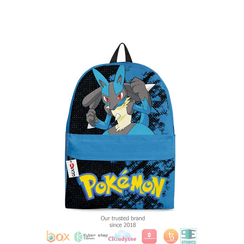 Lucario Anime Pokemon Backpack
