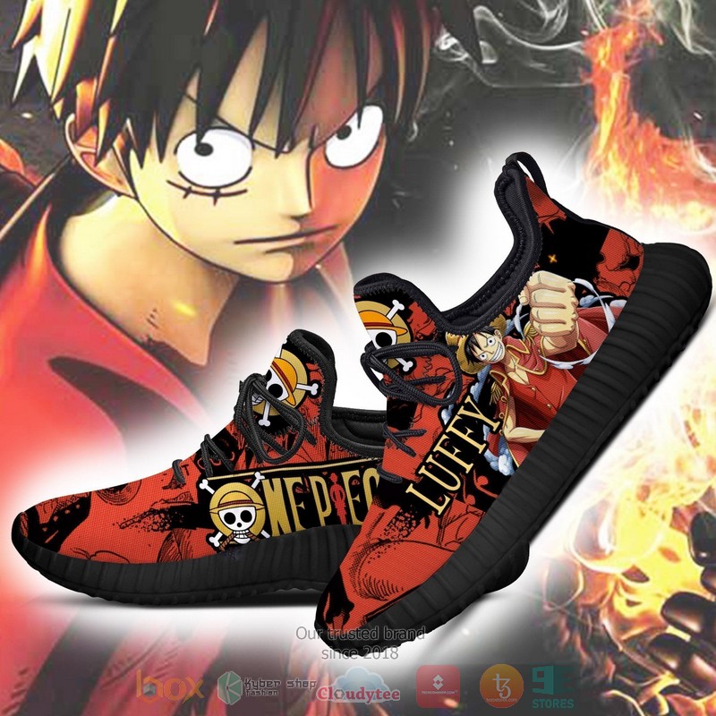 BEST Luffy One Piece Reze Shoes Sneaker 4 Luffy One Piece Anime Reze Shoes 1 2 3