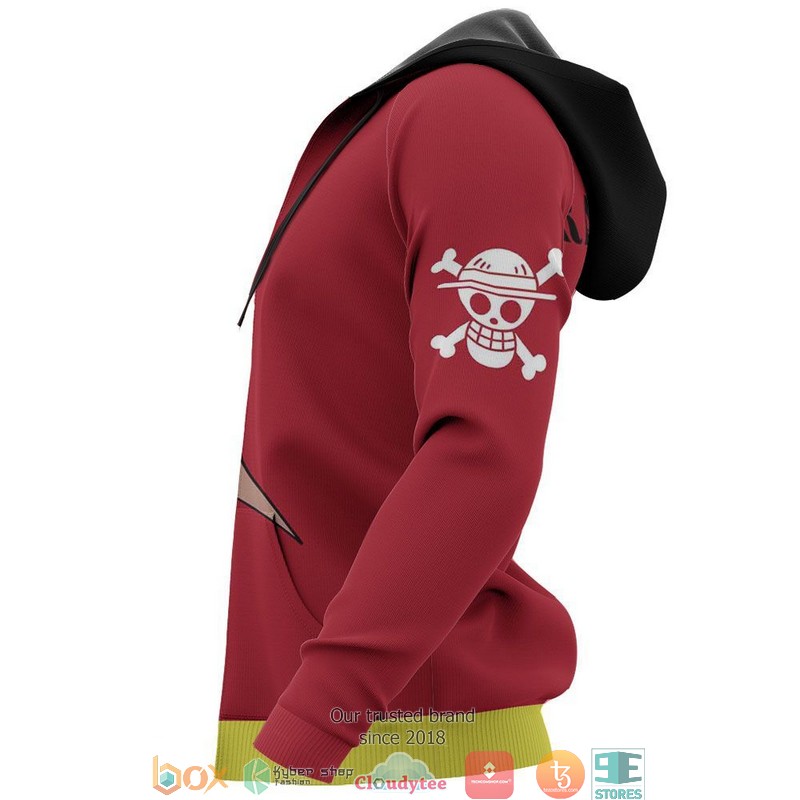 Luffy Straw Hat One Piece Anime 3d Hoodie, Bomber jacket 6 Luffy Straw Hat One Piece Anime 3d Hoodie Bomber jacket 1 2 3 4 5