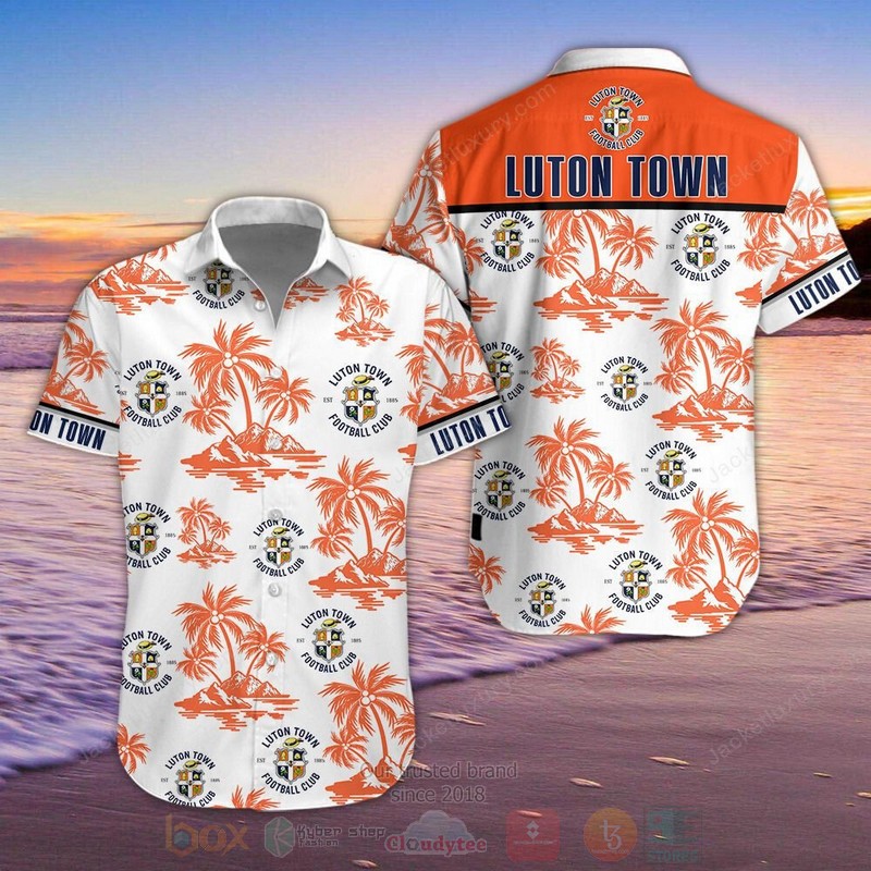 BEST Luton Town F.C Aloha Shirt, Short-Pants word1