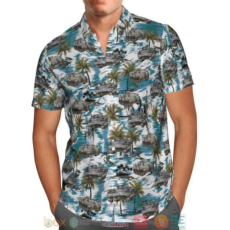 M113A1 Australian Army Hawaiian Shirt 2 M113A1 Australian Army Hawaiian Shirt 1