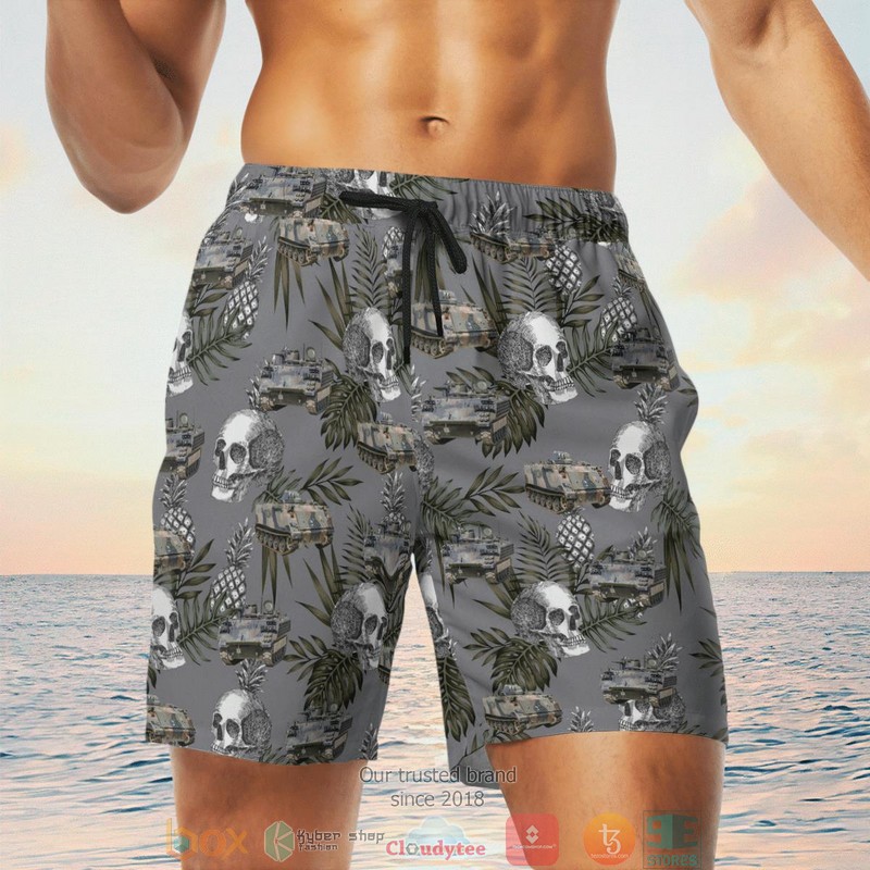 NEW M113 Australian Army grey Hawaii Shirt, Shorts 6 M113 Australian Army grey Hawaiian Shirt Shorts 1 2 3 4 5