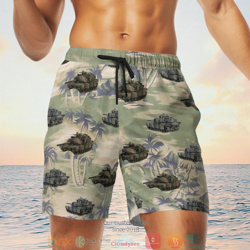 NEW M1A1 Abram's Australian Army island Hawaii Shirt, Shorts 6 M1A1 Abrams Australian Army island Hawaiian Shirt Shorts 1 2 3 4 5