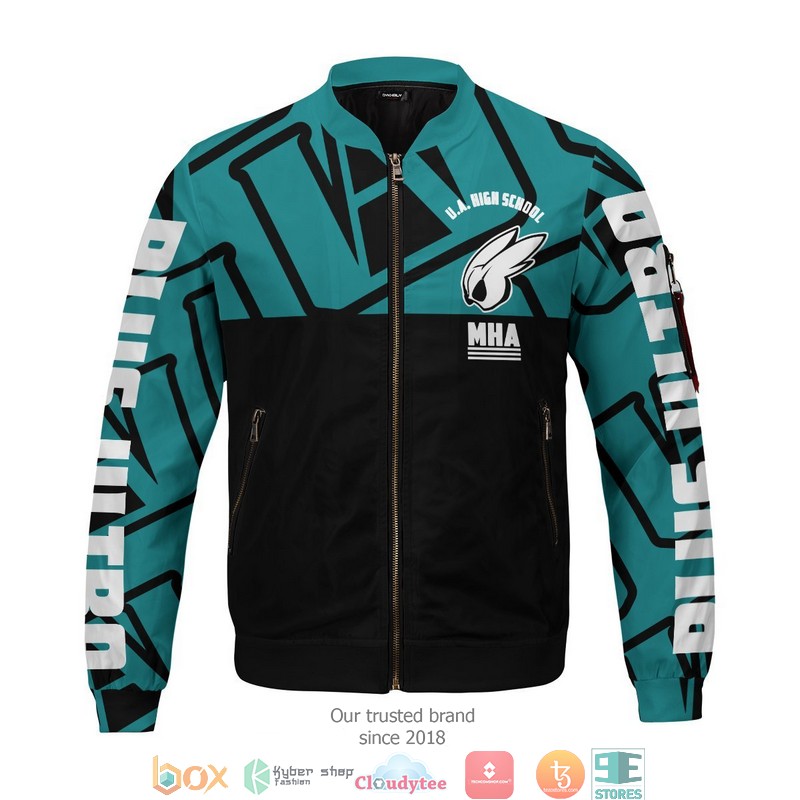 MHA Midoriya Bomber Jacket word3