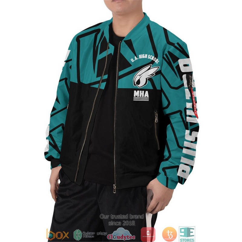 MHA Midoriya Bomber Jacket word3