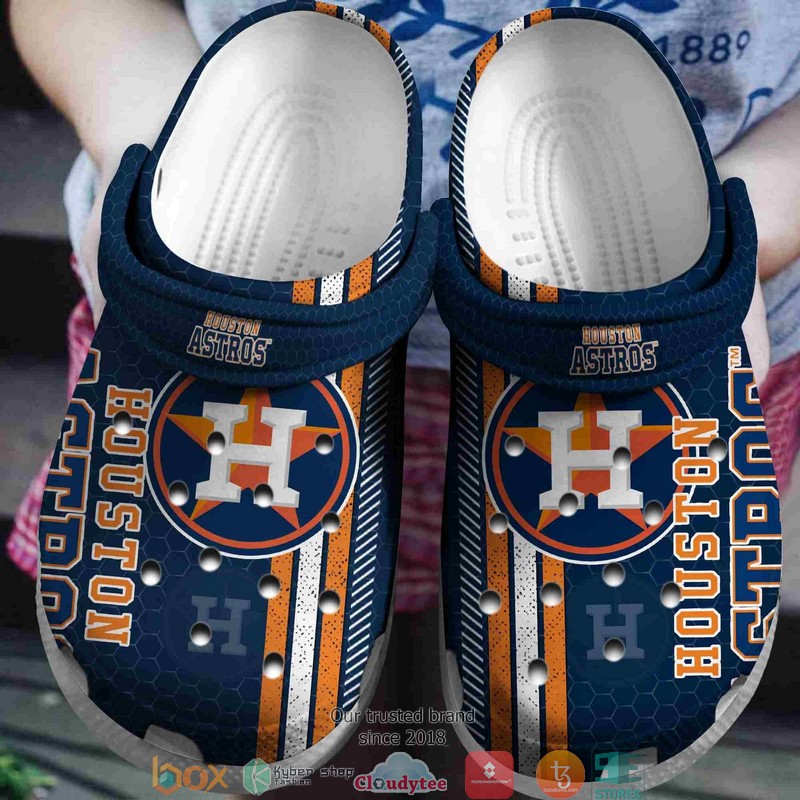 MLB Houston Astros Crocband Clogs
