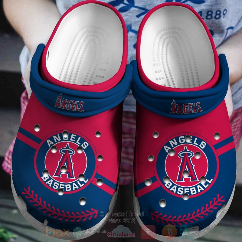 MLB Los Angeles Angels Baseball Crocband Crocs Clog Shoes