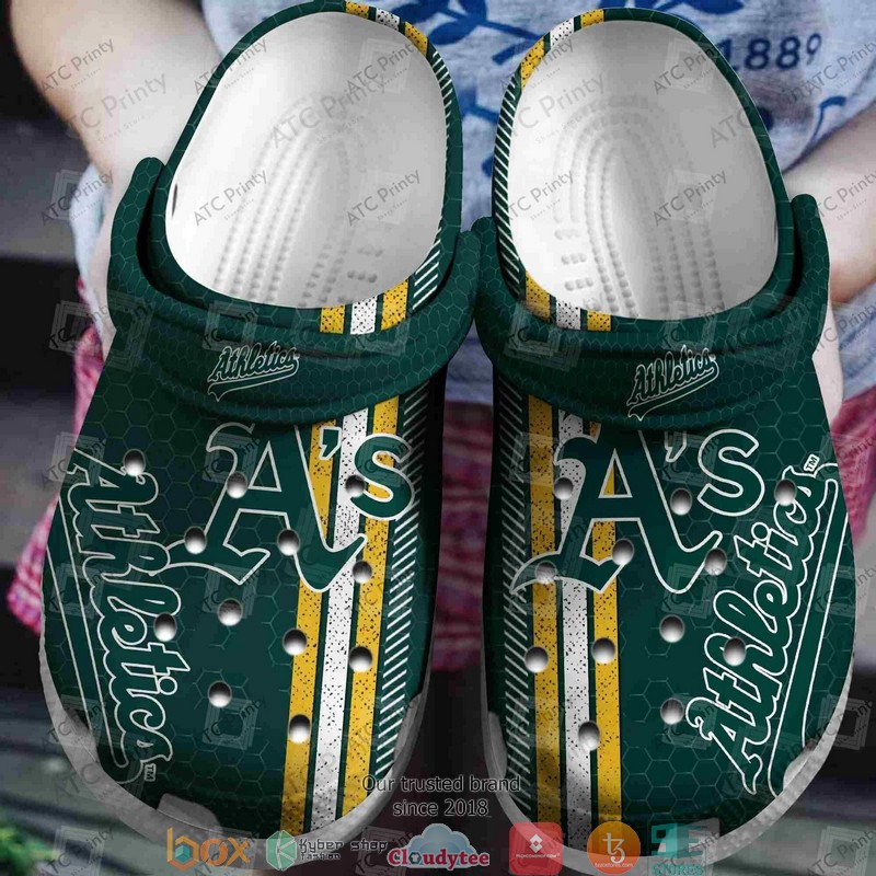 MLB Oakland Athletics Crocband Clogs