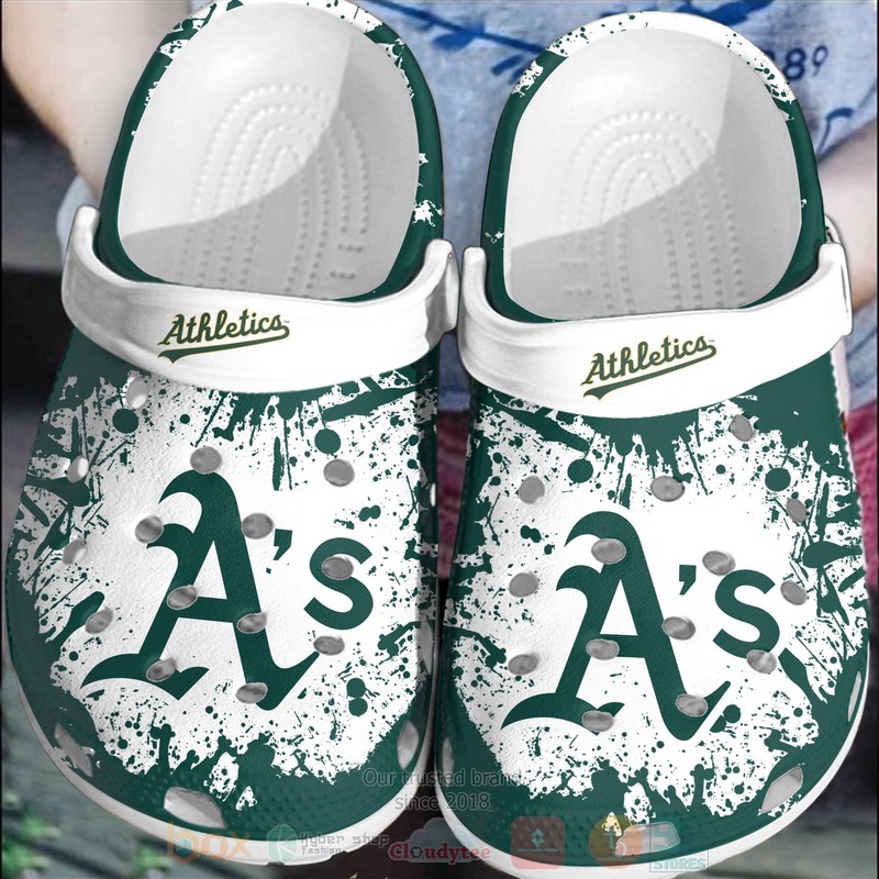 MLB Oakland Athletics Crocband Crocs Clog Shoes