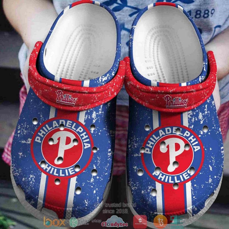 MLB Philadelphia Phillies Crocband Clogs