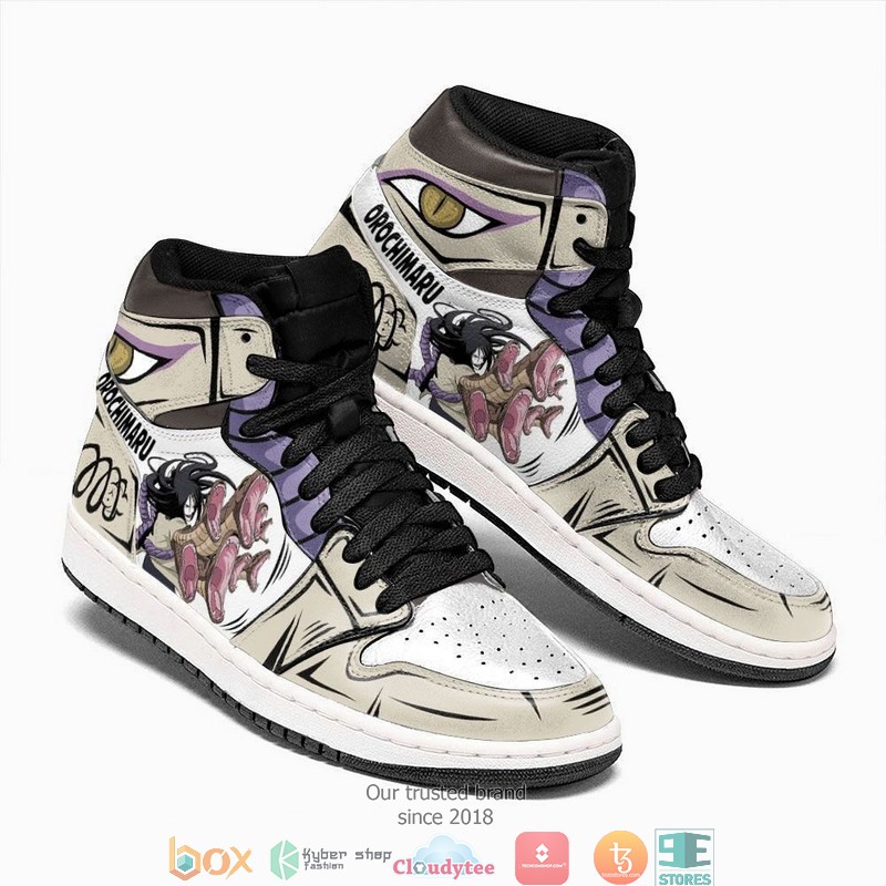 Orochimaru Skill NRT Anime Air Jordan High Top Shoes 1