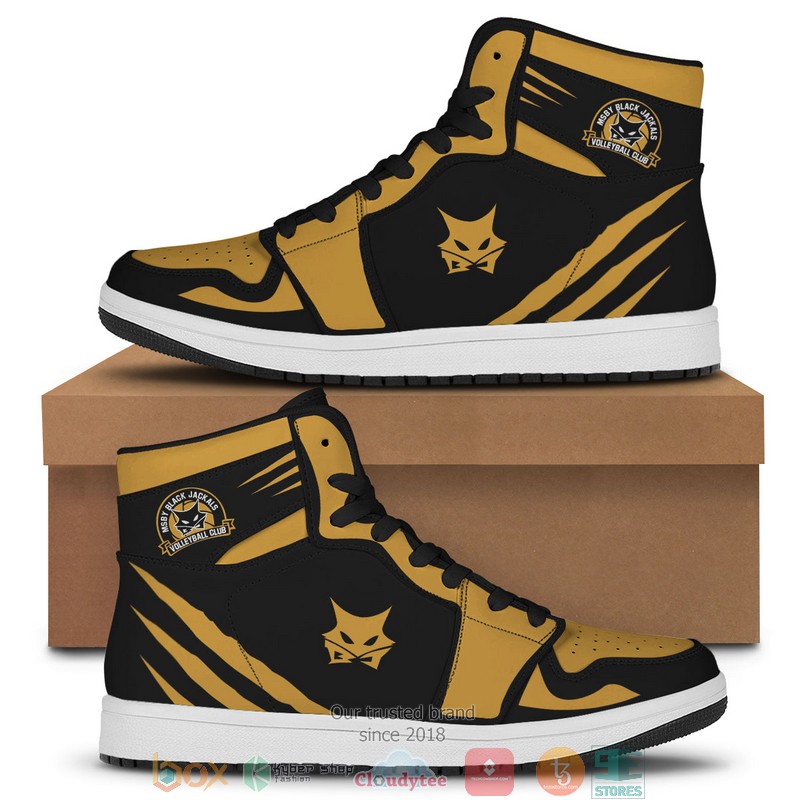 MSBY Connecting People Air Jordan high top shoes