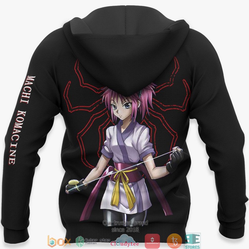 Machi Komacine Phantom Troupe Anime HxH Merch 3d Hoodie, Bomber jacket 5 Machi Komacine Phantom Troupe Anime HxH Merch 3d Hoodie Bomber jacket 1 2 3 4