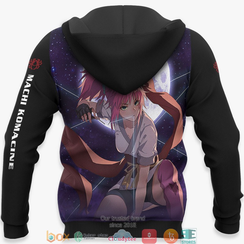 Machi Komacine Phantom Troupe HxH Anime Merch 3d Hoodie, Bomber jacket 5 Machi Komacine Phantom Troupe HxH Anime Merch 3d Hoodie Bomber jacket 1 2 3 4