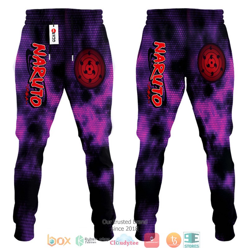 Madara Rinne Sharingan Anime NRT Merch Sweatpants 4 Madara Rinne Sharingan Anime NRT Merch Sweatpants 1 2 3