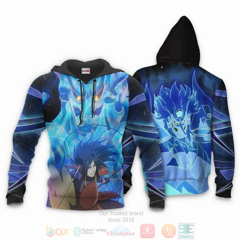 BEST Anime Madara Susanoo Custom All Over Print Hoodie-Bomber Jacket 3 Madara Susanoo Custom Anime 3D Hoodie Bomber Jacket 1 2
