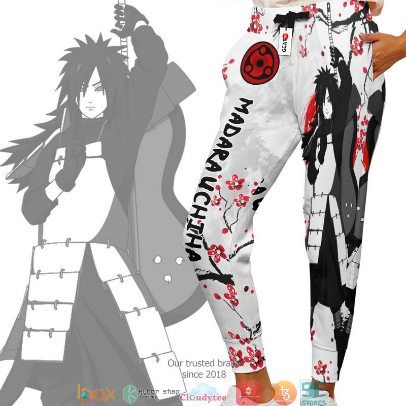 Madara Uchiha NRT Anime Merch Japan Style Sweatpants 1