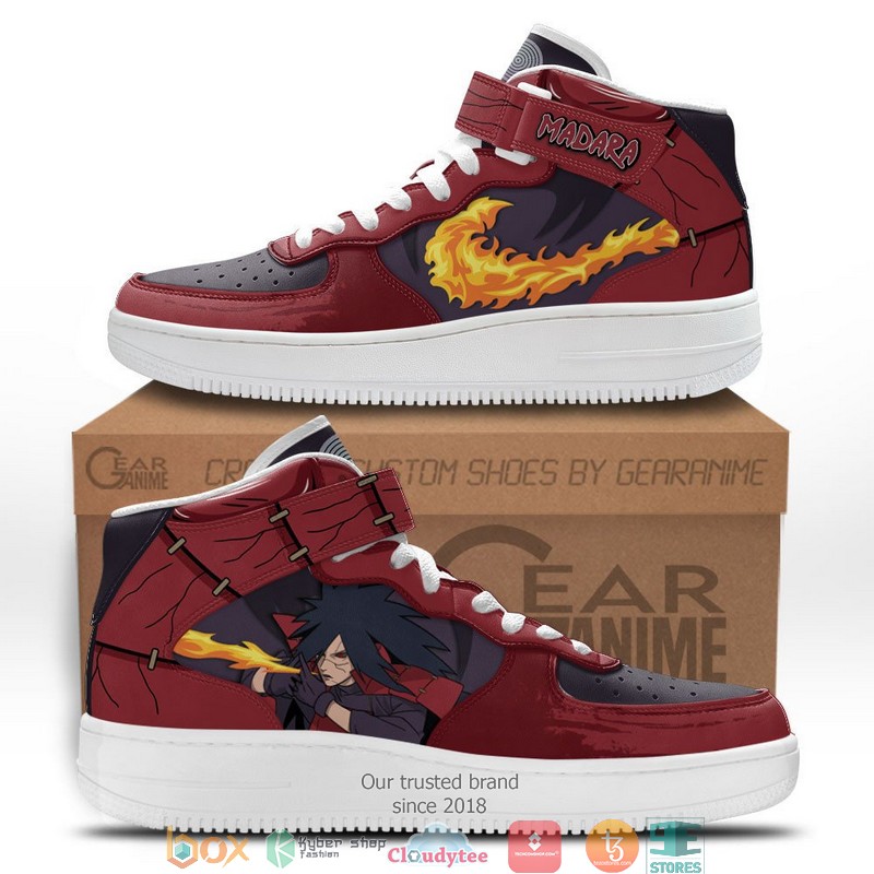 Madara Uchiha Skills Anime High Air Force Shoes