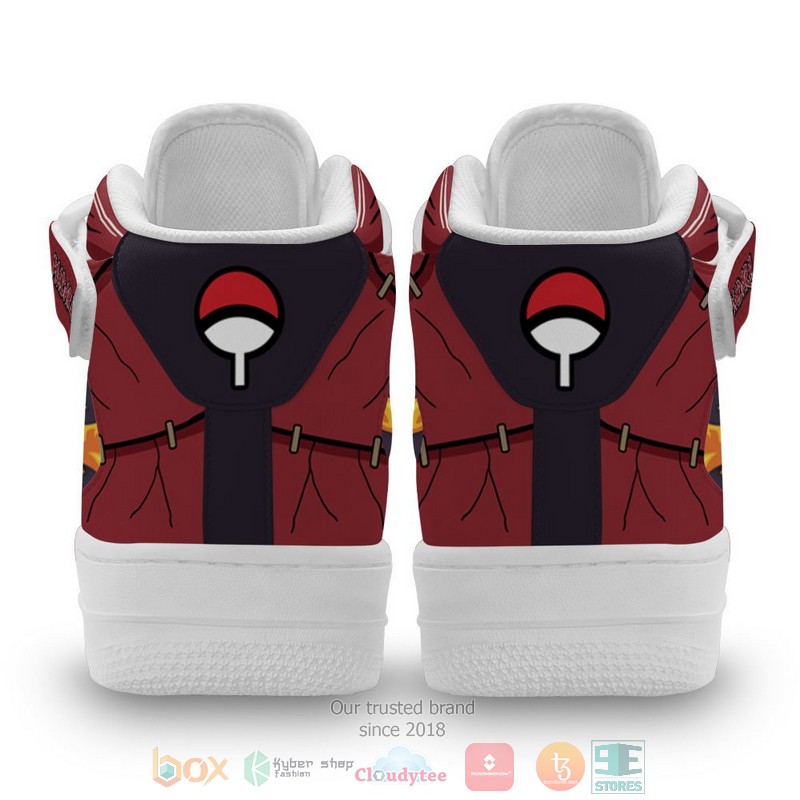 NEW Madara Uchiha Skills Anime Naruto High Top Air Force Shoes 3 Madara Uchiha Skills Anime Naruto High Air Force Shoes 1 2