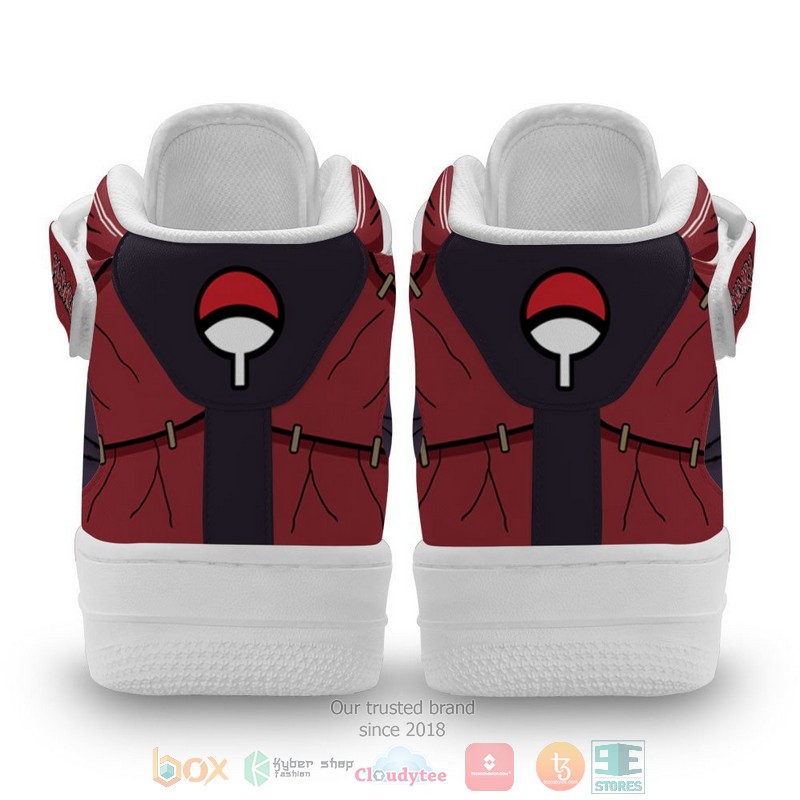 NEW Madara Uchiha Weapon Anime Naruto High Top Air Force Shoes 3 Madara Uchiha Weapon Anime Naruto High Air Force Shoes 1 2