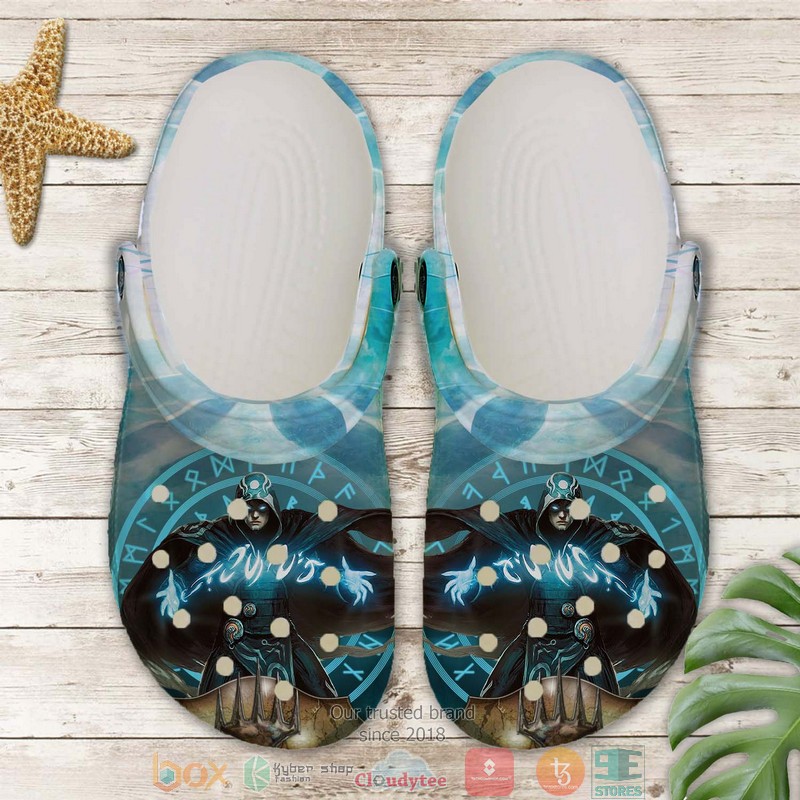 Magic The Gathering Jace The Mind Sculptor Crocband Clog Shoes