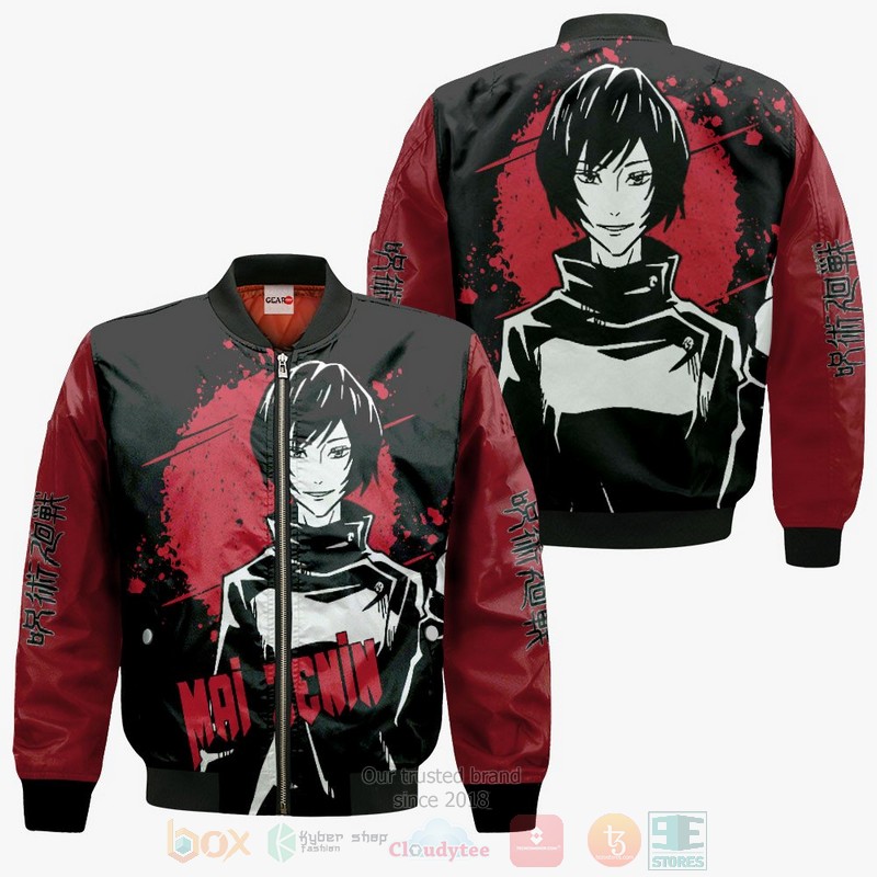 BEST Anime Mai Zenin Custom Jujutsu Kaisen All Over Print Hoodie-Bomber Jacket 4 Mai Zenin Custom Jujutsu Kaisen Anime 3D Hoodie Bomber Jacket 1 2 3