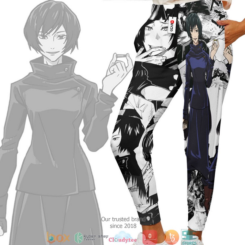 Mai Zenin Jujutsu Kaisen Anime Merch Manga Style Sweatpants 1