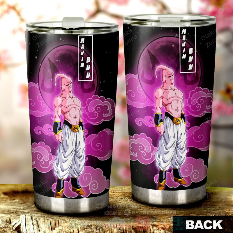 BEST Majin Buu Dragon Ball Anime 3D Steel Tumbler 3 Majin Buu Dragon Ball Anime Tumbler 1 2