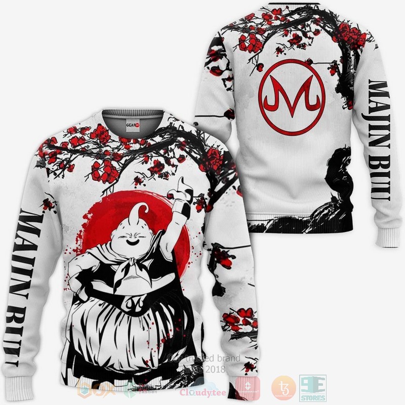 BEST Anime Majin Buu Japan Style Dragon Ball All Over Print Hoodie-Bomber Jacket 2 Majin Buu Japan Style Dragon Ball Anime 3D Hoodie Bomber Jacket 1